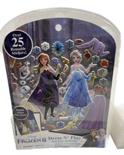 Disney Frozen 2 Dress N Play Sticker Activity New