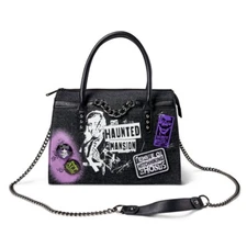 HAUNTED MANSION LOUNGEFLY CROSSBODY BAG PURSE DISNEY STORE HALLOWEEN NWT NEW!