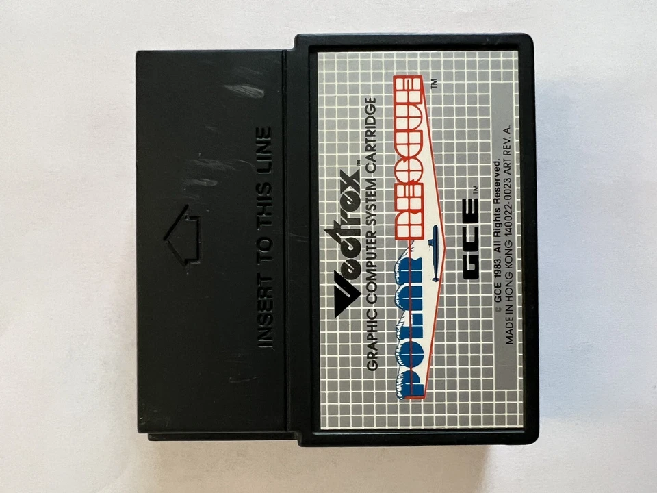 GCE 1983 Vectrex Polar Rescue Cartridge, Manual with Color Overlay! Very Rare! - Image 4 of 4