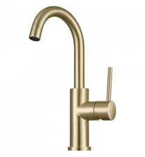 Franke EOS FFB3391CHG 11.5" Bar Kitchen Faucet Champagne Gold – Brand New
