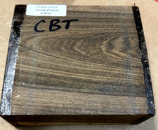 ONE KILN DRIED EXOTIC BOCOTE BOWL BLANK TURNING LUMBER BOWL 6" x 6" x 2" CBT
