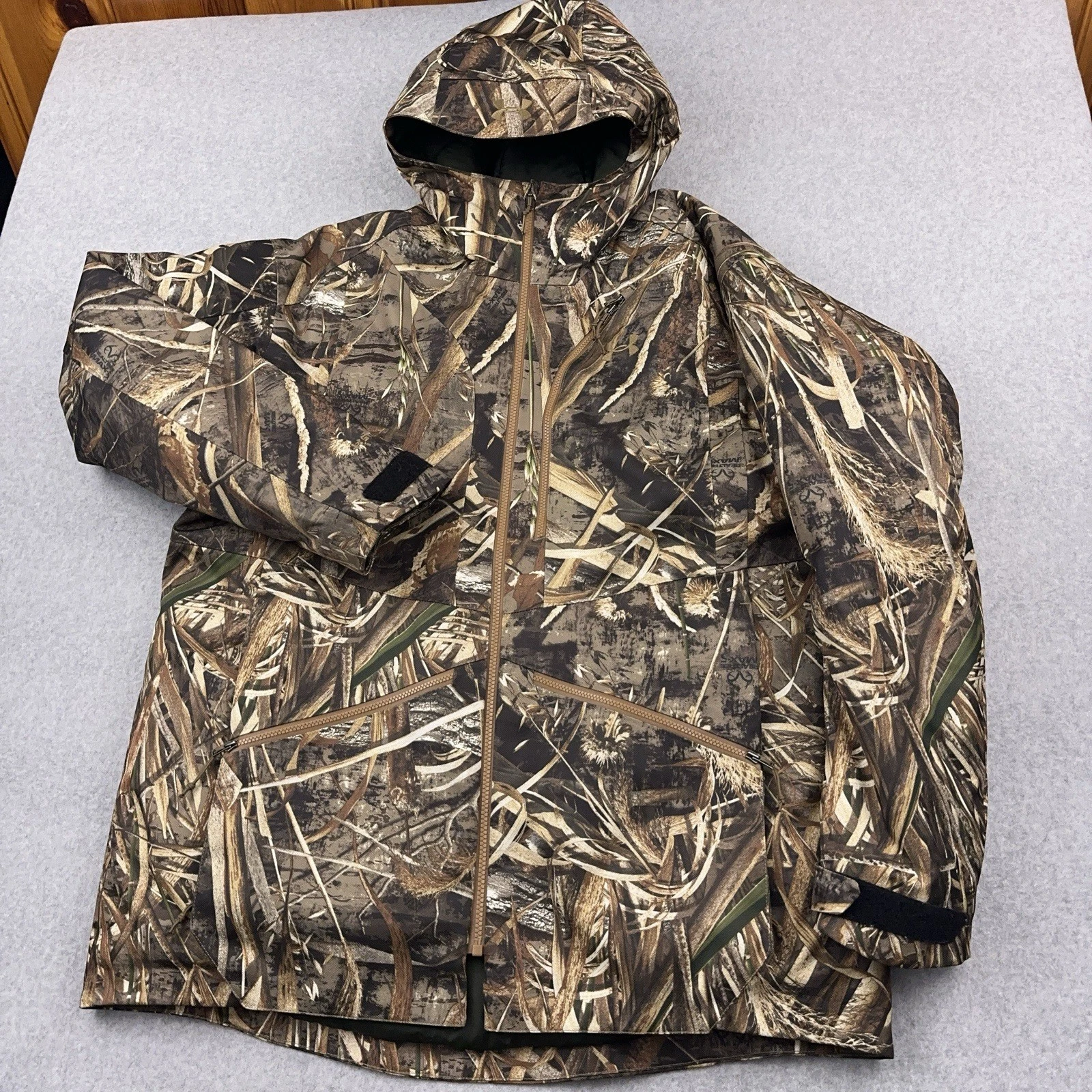 Under Armour SkySweeper Parka Men L Realtree Camo Max-5 Storm3 Waterproof Puffer