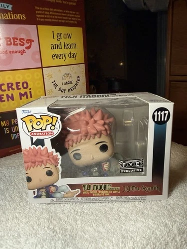 Funko POP! YUJI ITADORI #1117 w/Tsukamoto Doll Jujutsu Kaisen FYE Exclusive