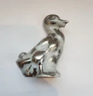 Colonial Silver Stangl Duckling Pottery Figurine