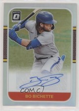 2021 Panini Donruss Optic Retro 1987 Signatures Holo Prizm Bo Bichette Auto 0m4q