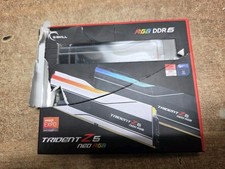 G.Skill Trident Z5 Neo RGB Series 32GB DDR5-6000 PC5-48000 CL30 Dual Channel...