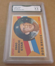 1960 Topps Baseball Bob Bruce GMA 4.5 Detroit Tigers #118 RC