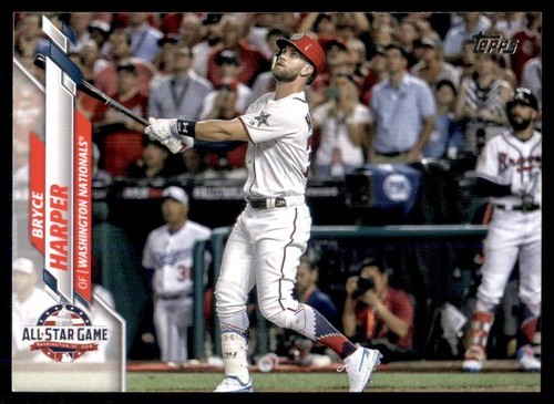 2020 Topps Update Baseball Card #U279 Bryce Harper AS
