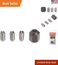 Universal Replacement Collet Kit - 1/8”, 5/32”, 1/4” Compatible with Roto Zip