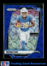 2024 Panini Prizm #313 Brenden Rice Choice Blue #/14