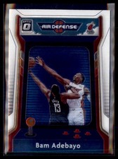 2020-21 Panini Donruss Optic Basketball Bam Adebayo Heat 2 Air Defense