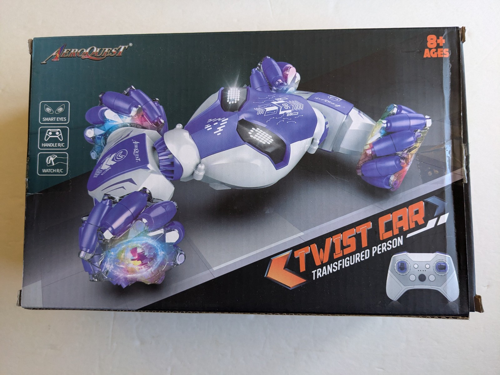 AeroQuest RC Twist Car, Preowned, Runs perfectly