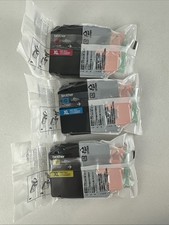 Genuine Brother LC103CL XL Magneta Cyan Yellow Color Set