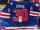JIM CRAIG 1980 USA HOCKEY MIRACLE ON ICE SIGNED AUTOGRAPHED BLUE JERSEY JSA