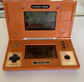 Nintendo Donkey Kong Game & Watch Multi Screen 1982 Vintage Handheld Game Works