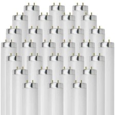 30Pack Fluorescent Bulbs, 4100K Cool White, Compatible, 15W, 610LM, E26 G13, 18"