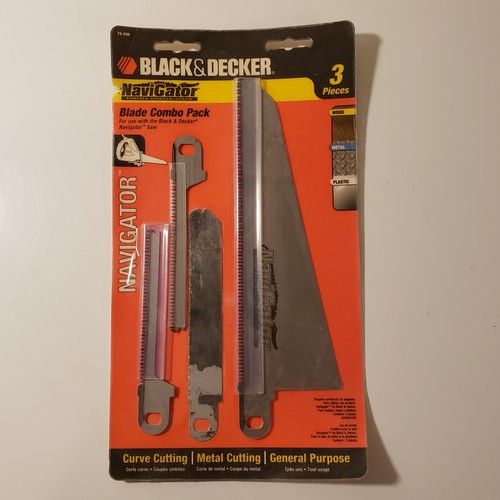 Black & Decker Navigator Blade 3 Piece Combo Pack - plus bonus blade