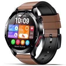 Smart Watches for Women Men, 1.43" AMOLED Fitness Tracker with Bluetooth Calls/M