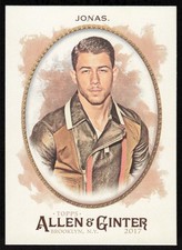 2017 Topps Allen & Ginter  #214 Nick Jonas