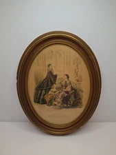 1830s French Fashion Plate Le Petit Courrier des Dames Devéria-Pauquet