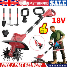 Cordless Tiller Cultivator for Milwaukee 18V Battery (Tool Only) 310RPM Folding