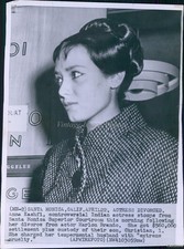 1959 Anna Kashfi Divorces Marlon Brando In Santa Monica Courts Wirephoto 8x10