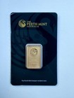 The Perth Mint 10g Gold Bar Black Card