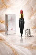 La Predire Prestige Paris Lipstick Obsidian Rosy Blush Dusty Red Shiny