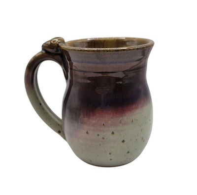 Handmade Studio Pottery Signed Stoneware Ceramic Coffee Mug