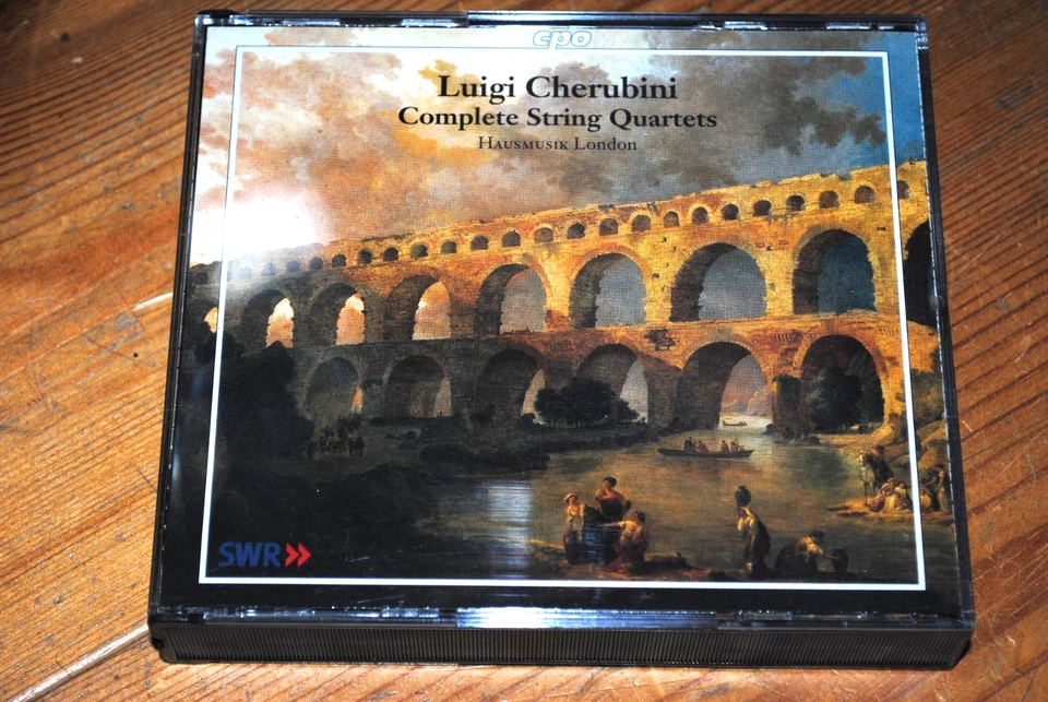 Cherubini: Die Streichquartette - Hausmusik London - cpo 3 CDs