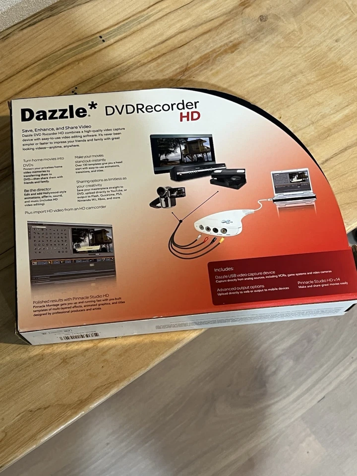 Dazzle DVD Recorder-HD VHS to DVD Converter-Enhance-Share-Save Video to Computer - Image 2 of 3