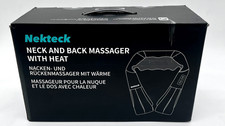 Nekteck Shiatsu Neck and Back Massager With Soothing Heat
