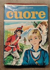 Cuore – Edmondo De Amicis – Libro illustrato grande – Malipiero 1966