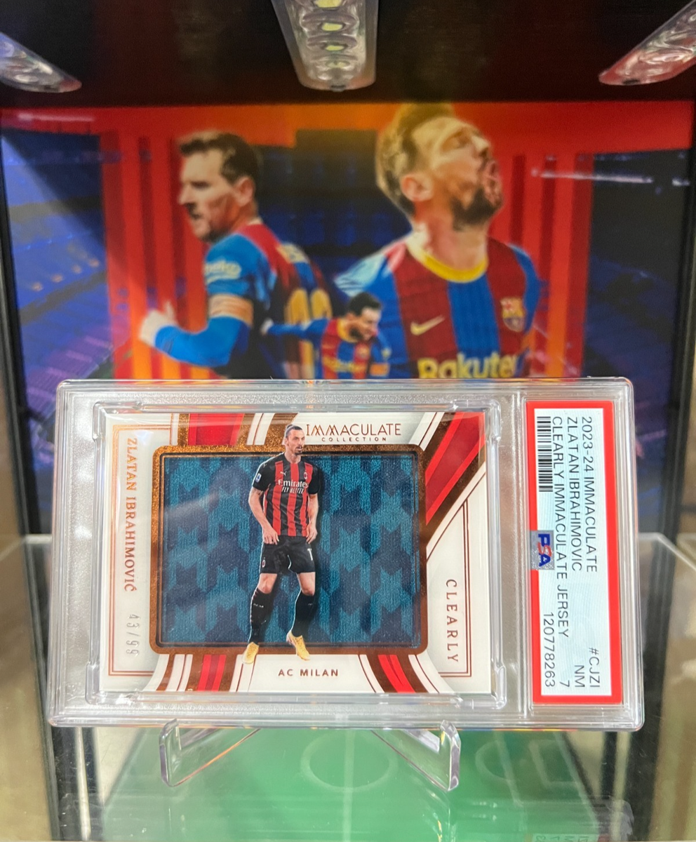 2023-24 Panini Immaculate Collection Clearly Patch /99 Zlatan
