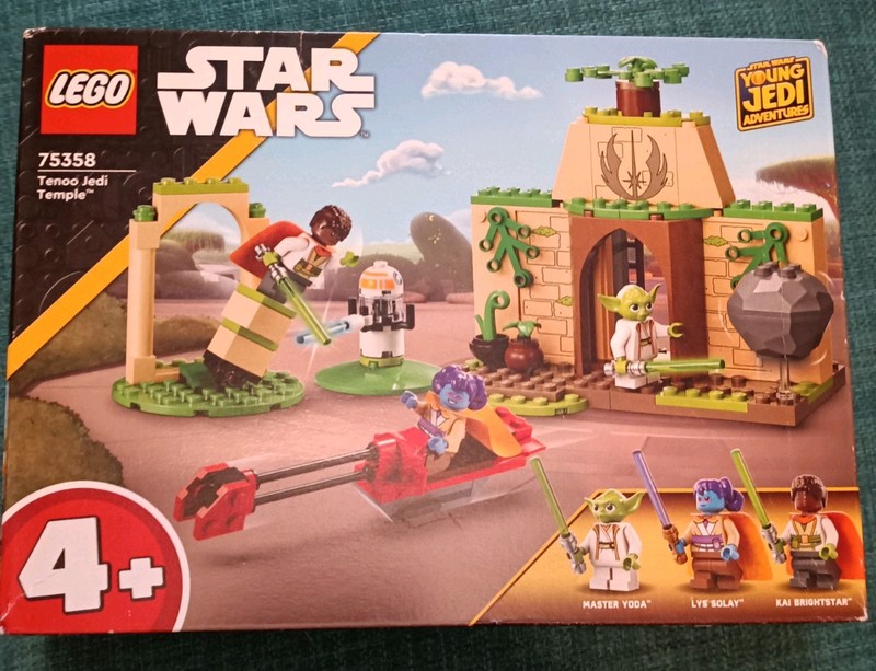 75358 LEGO Star Wars Tenoo Jedi Temple Brand New Sealed With Mini Figs (n