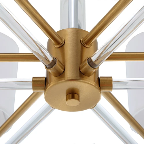 Uttermost Welkin 6 Light Modern Chandelier - Picture 4 of 6