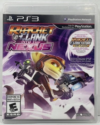 Ratchet & Clank into the Nexus Sony PlayStation 3 PS3 Tested Working Clean Disc