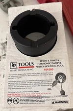 Schley Products 64300 Toyota Lexus Harmonic Balancer Pulley Hold Tool with bolts