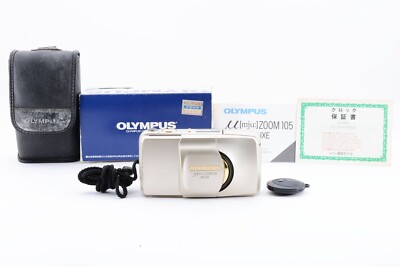  Mint  Olympus μ mju ZOOM 105 DELUXE 35mm Point & Shoot Film Camera JAPAN S477