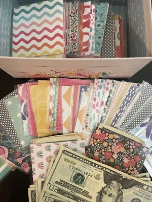 100 Mini Envelopes Cash Stuffing Budgeting Dave Ramsey inspired