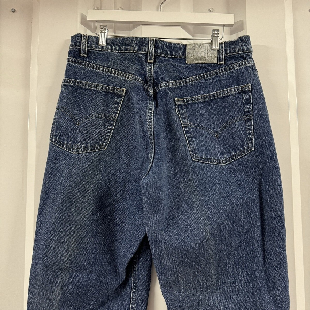 Vintage Levis Silver Tab Baggy Jeans 35 x 32 USA Made 90s Vintage Levis Silver Tab Baggy Jeans 35 x 32 USA Made 90s