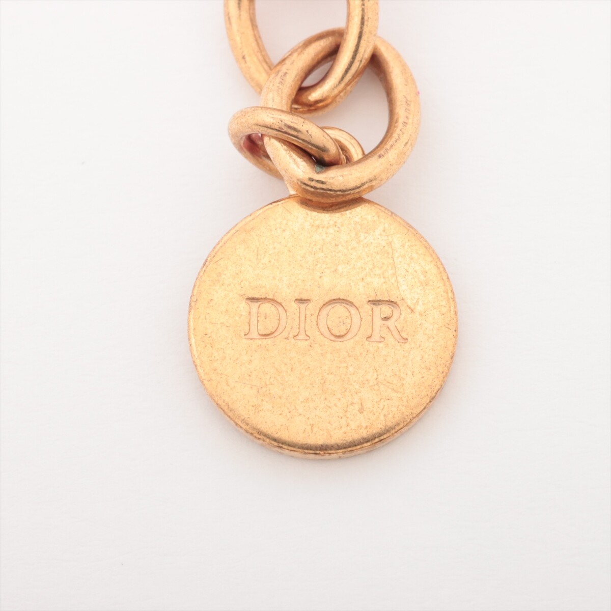 Dior Mitzah 30 MONTAIGNE 30 Montaigne Bracelet GP×Rhinestone Dior Mitzah 30 MONTAIGNE 30 Montaigne Bracelet GP×Rhinestone