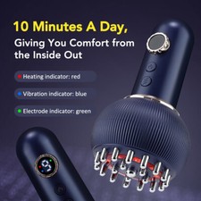 Electric Lymphatic Drainage Machine Microcurrent Meridian Body Massage Brush