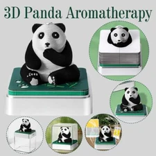 Panda 3D Paper Carving Art Craft Notepad Sticky Memo γк Note Calendar A7I2
