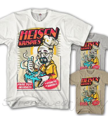  Serie T-Shirt Breaking Bad Heisenberg Blue Meth Movie Game Neu S-XXXL HC5104 