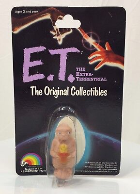 Vintage New 1982 LJN E.T The Extra-Terrestrial Movie 2" Toy Flower Pot 1215 