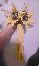 Macrame Yellow Flowers
