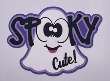 Halloween - Spooky Cute - Paper Piecing Scrapbook Embellishment Die Cuts