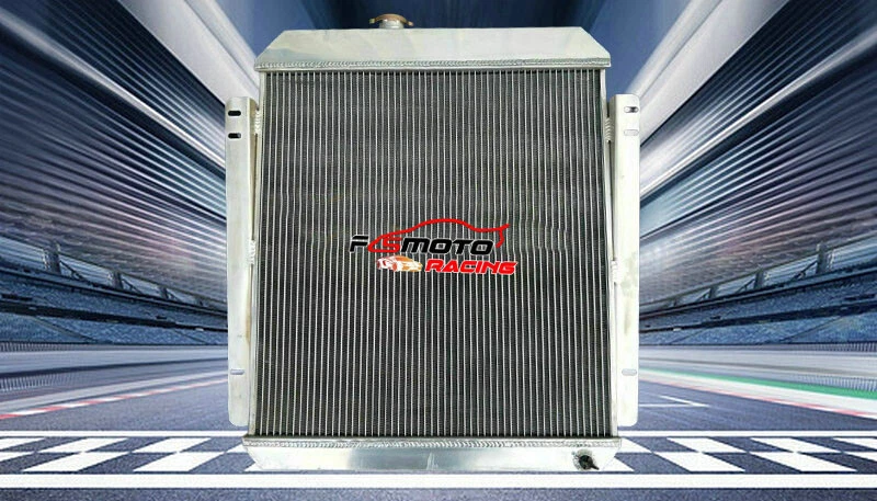 ALUMINUM RADIATOR FOR 1954-1956 BUICK SPECIAL/ Roadmaster /Century/Super/ 1955 - Immagine 3 di 4