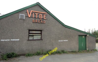 Foto 6x4 Vitbe Brot Schild am Gebäude in Penrhyndeudraeth Bringt mich zurück c2014